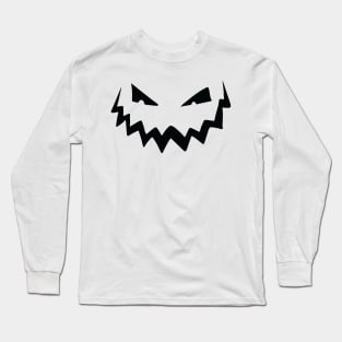 Happy Halloween Jack-o-Lantern Design for Kids and Adults Long Sleeve T-Shirt